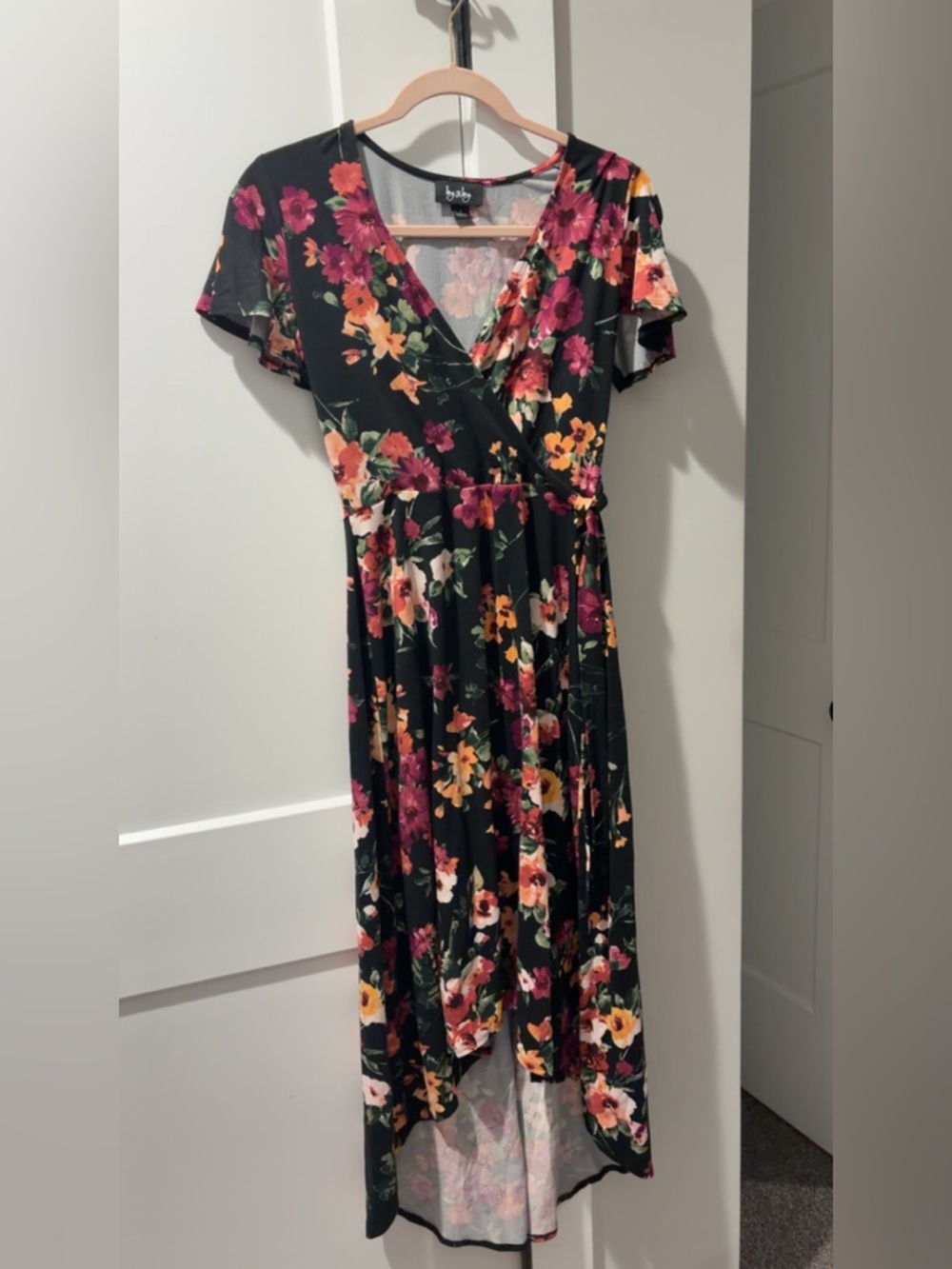 By & By Floral High-Low Dress